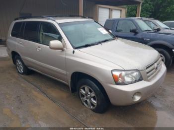  Salvage Toyota Highlander