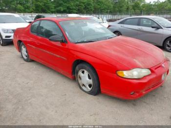  Salvage Chevrolet Monte Carlo