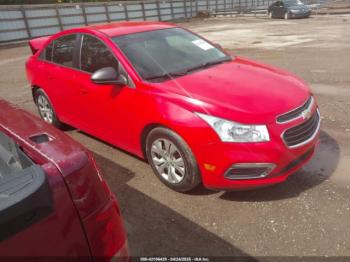  Salvage Chevrolet Cruze
