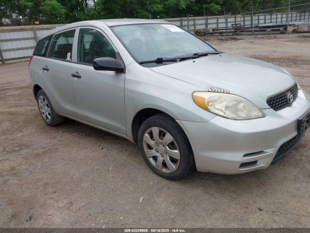  Salvage Toyota Matrix