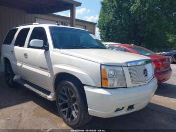  Salvage Cadillac Escalade