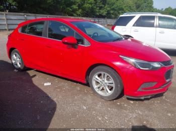  Salvage Chevrolet Cruze