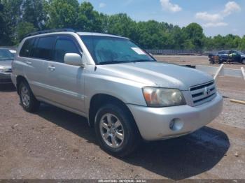  Salvage Toyota Highlander