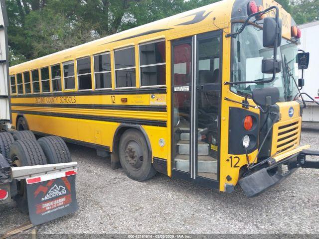  Salvage Blue Bird School Bus   Transit Bus