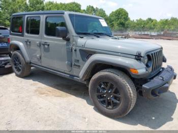  Salvage Jeep Wrangler
