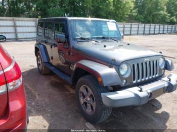  Salvage Jeep Wrangler