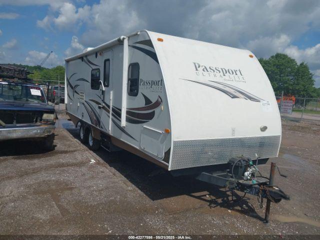  Salvage Keystone Passport Travel Trailer