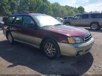 Salvage Subaru Outback