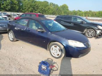 Salvage Pontiac G6