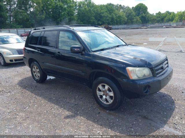  Salvage Toyota Highlander