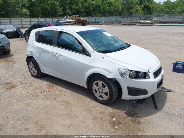  Salvage Chevrolet Sonic
