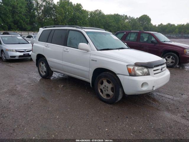  Salvage Toyota Highlander