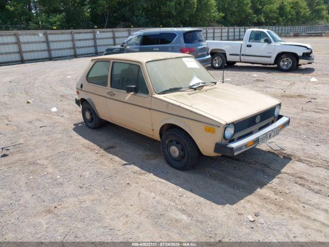  Salvage Volkswagen Rabbit