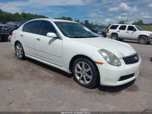  Salvage INFINITI G35