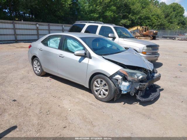  Salvage Toyota Corolla