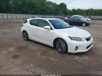  Salvage Lexus Ct