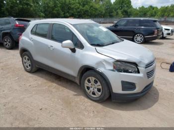  Salvage Chevrolet Trax