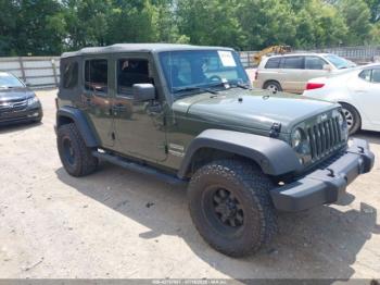  Salvage Jeep Wrangler