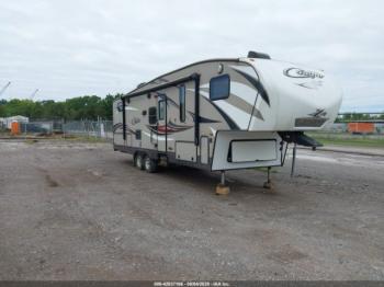  Salvage Keystone Travel Trailer