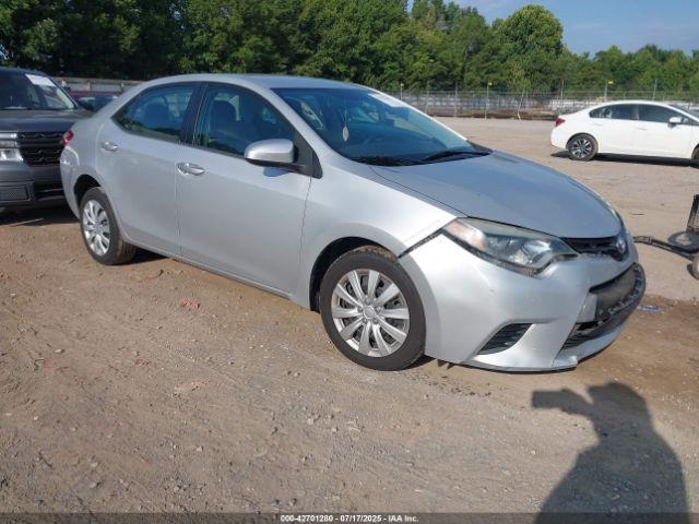  Salvage Toyota Corolla