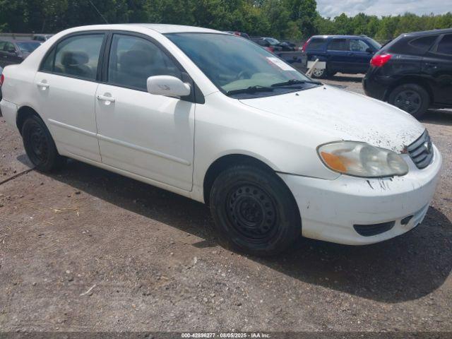  Salvage Toyota Corolla