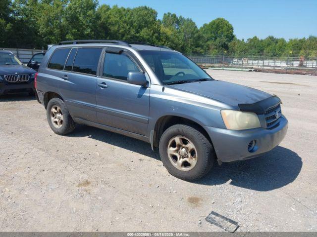  Salvage Toyota Highlander
