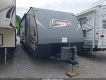  Salvage Coleman Travel Trlr