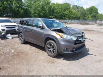  Salvage Toyota Highlander