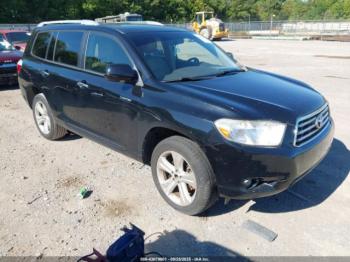  Salvage Toyota Highlander