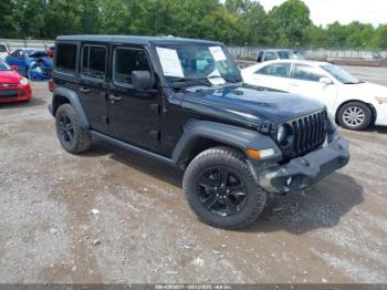  Salvage Jeep Wrangler