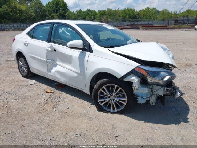  Salvage Toyota Corolla