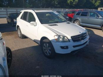  Salvage Mercedes-Benz M-Class