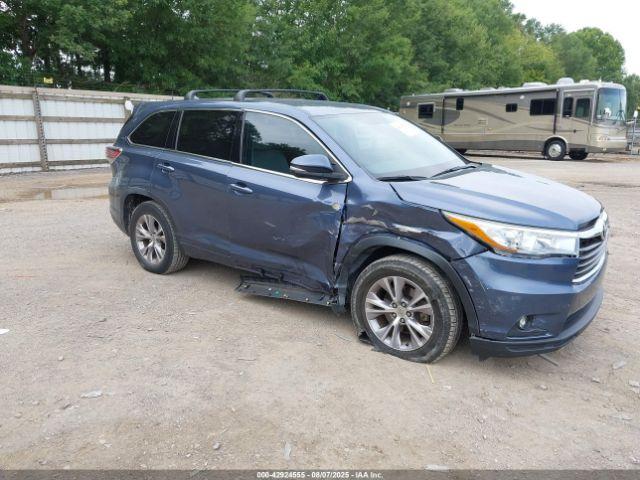  Salvage Toyota Highlander