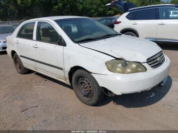  Salvage Toyota Corolla