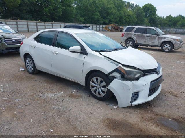  Salvage Toyota Corolla