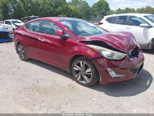  Salvage Hyundai ELANTRA