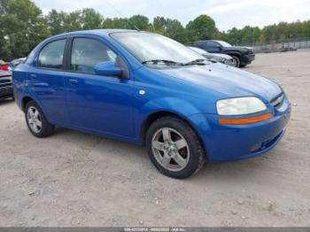  Salvage Chevrolet Aveo