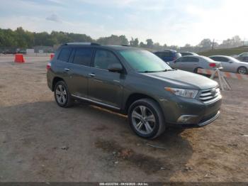  Salvage Toyota Highlander