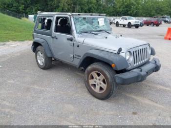  Salvage Jeep Wrangler
