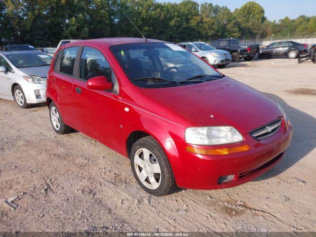  Salvage Chevrolet Aveo 5