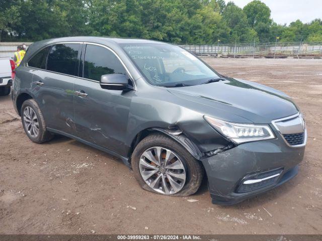  Salvage Acura MDX