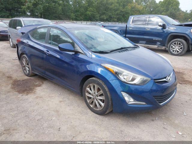  Salvage Hyundai ELANTRA