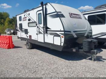  Salvage Coleman Travel Trlr