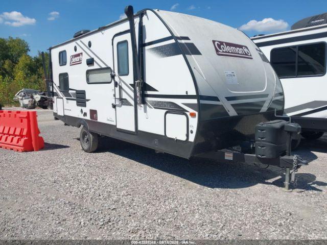  Salvage Coleman Travel Trlr