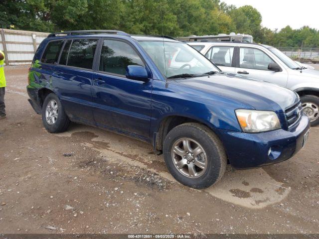  Salvage Toyota Highlander