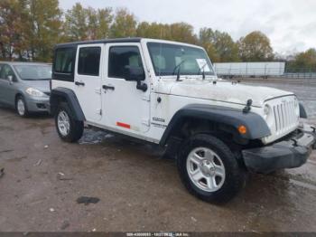  Salvage Jeep Wrangler