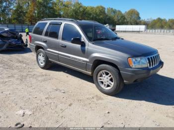  Salvage Jeep Grand Cherokee