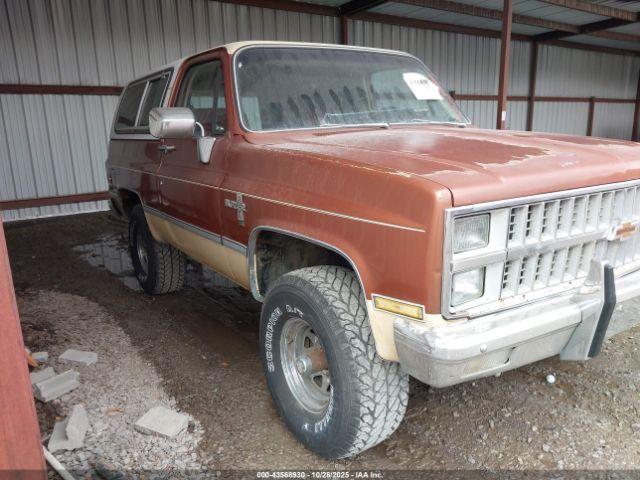  Salvage Chevrolet Blazer
