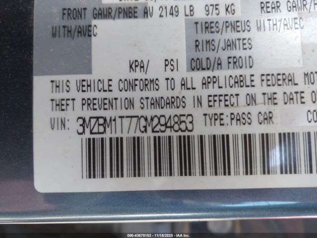 Mazda Mazda3 I Sport Image 16