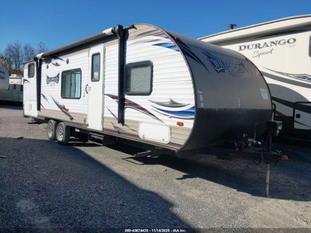  Salvage Forest River Travel Trlr